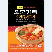 오모가리김치찌개 일상 먹방 맛스타그램, 500g, 6팩