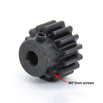 웜기어 베벨기어 톱니바퀴 5Mod 12 Teeth 80 Spur Gear Keyway Hole 10mm3x4mm 19mm6x2.8mm 스텝 45 탄소강, 04 25 Teeth_07 14mm(5x2.3mm)