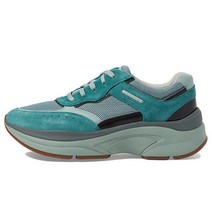 Rockport 여성용 Prowalker 레이스업 스니커즈 뉴트럴 가죽/텍스타일 에코