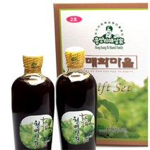 핸드메이드 전통차 설탕대신 물에타는 국내산 청매실 액상 원액 2호 선물세트 후식 감사 티, 1개, 상세페이지참조