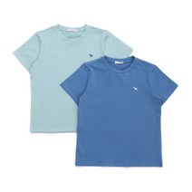 [블루독BD]2393067003 쿨반팔2종티 블루독키즈 남아의류 블루독티셔츠 아동티셔츠 기본티셔츠 아동반팔티