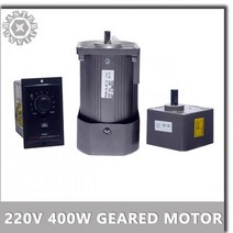 7GU 220V 400W AC 가역 기어 120x120mm 가변 속도 모터 7gu 감속기 모터 기어드 키트, 54rpm