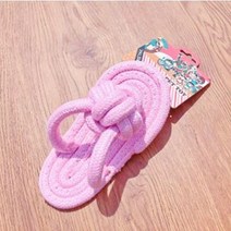 마일로앤코코 스트로 슈즈 강아지 장난감 인형 이갈이 터그놀이 새끼강아지 놀이기구 치석제거 (스카이블루 핑크), 핑크