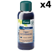 크나이프 배쓰 오일 딥 릴렉세이션 100ml 4팩 kneipp Tiefen Entspannung, 1개