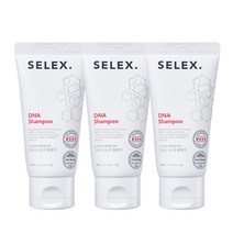 [SELEX] 셀렉스 DNA 기능성 탈모샴푸 휴대용 50ml 3개 비듬 두피 트러블케어 여행용