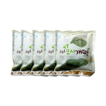 생 모시 개떡 400g x 5팩 2kg 50개