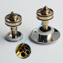 볼트 스프링 클릭 클락 플매트 카펫 러그 욕실 액세서리 목욕 폐기물 부품 황동 범용 피팅 실용, 한개옵션0