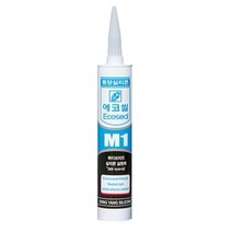 ECOSEAL 에코씰 M1 변성 우레탄실리콘 창틀 콘크리트 방수 및 크래보수전용, 백색