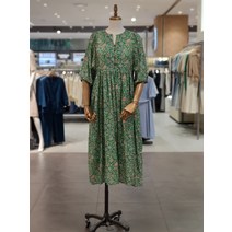 써스데이아일랜드 볼륨소매 원피스 T234AOP641W(2249907)