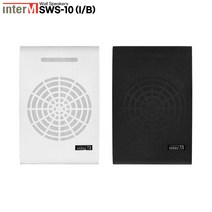 인터엠 INTERM 벽부형스피커 SWS-10 벽걸이 10W 6.5인치 안내방송 BGM재생, 1.SWS-10 - 블랙