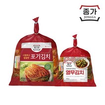 [종가집] (기획)포기김치 4kg+열무김치 900g, 상세 설명 참조