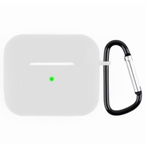 Fone De Ouvido 실리콘 블루투스 이어폰 케이스 에어팟 호환 3 무선 헤드폰 헤드셋, [11] Clear