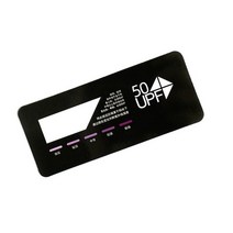 P82D UV 테스트 카드 빠른 UPF 센서 측정 피부를 위한 감지 보호하기 컬러 Deeeper, 01 1PC