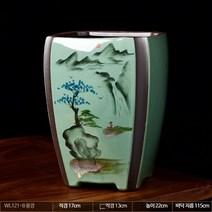 난화분 난초 화분 청자 도자기 동양난 서양난 전용 난 승진선물 사무실, WL20121-8풍경