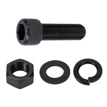 ALL09 렌치볼트 너트 와샤 스프링와사 6mm 세트, 렌치볼트M6 x 60mm(2개)세트
