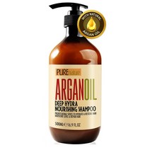 퓨어 네이쳐 아르간 오일 샴푸 Pure Nature Arganoil Deep Hydra Nourishing Shampoo 500ml 2팩, 1개