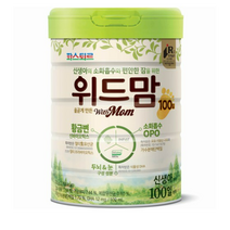 올곧게 만든 위드맘 분유 100일, 2개, 750g