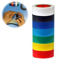 [당일발송] 전기 절연 테이프 20mm X 9M(20개입) 검정 빨강 노랑 녹색 파랑 흰색, 황색, 20개