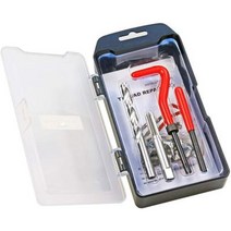 리코일세트 핸들 나사 보수 용 탭 나사 너트 태핑, 15pc M14x1.25 나사산 복원 세트