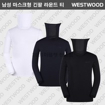 (2001천호) 23SS 남성 마스크형 긴팔 라운드 티 (WN2MTTR423)