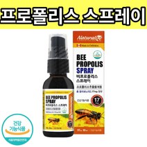 식약처 인증 인정 식약청 프로폴리스 스프레이 30ml 캐나다산 입에 뿌려먹는 뿌리는 분사 먹는 방법 법 먹기 쉬운 간편한 편한 입냄새 에좋은 약 x 항산화 도움 건강 분사형 영양제, 1개
