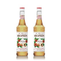 커피바바 모닌 피치 복숭아 시럽 1000ml, 2개