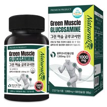 뉴질랜드 그린머슬 글루코사민 1000mg 120정, 1000mg x 120캡슐, 1개