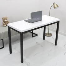 오디엔즈 CT50120b 모던디자인 철제프레임 4인용입식식탁 / 좁은테이블 W1200 x D500, (색상은 주문시 직접입력)