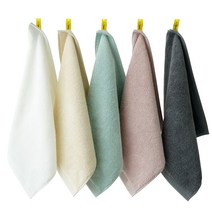 국산100% 고리수건 30수 70g 핸드타월 5장세트 주방 욕실 수건, 화이트, 5개