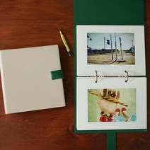 4x6 추억의 포토 앨범 사진첩 가족 여행 사진 기록 P/S:8D7C21 JH+14159EA : 미니포토갤러리북 4X6포토앨범북 초기임산부선물 신혼부부앨범 폴라, jh ; calmblue