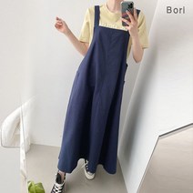 도도 여름 멜빵 빅사이즈 원피스 여성의류 임부복 D740