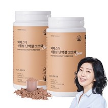 여에스더 식물성 단백질 코코아 비건 인증, 700g x 2개