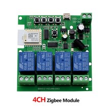 Ewelink지그비 릴레이 모듈 원격 제어 조명 스위치 2 채널 5V ACDC 732v Alexa Google Home Tuya 스마트 허브 게이트웨이 브릿지, [04] 4CH Module