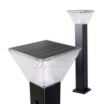 태양광 정원등 LED 잔디등 솔라 데크등 문주등 조명, 화이트