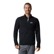 스포츠자켓 트레이닝자켓 스포츠집업자켓 MOU 엠오유ntain Hardwear 남성용 표준 폴라텍 파워 그리드 하프 지퍼 재킷 블루 슬레이트 헤더 L 바이오더