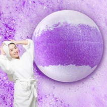 더허브샵 버블 배스밤 바스볼 입욕제 4종 100g 라벤더