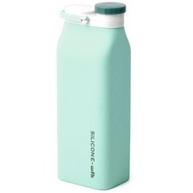 토탈하우스 wfh 실리콘 보틀 접이식 물주머니 텀블러 물병 폴더블 물통, 민트600ml-wfh-실리콘보틀