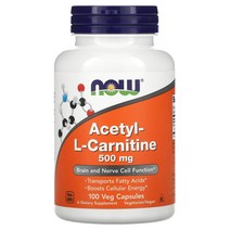 아세틸-L-카르니틴 500mg 식물성 100정 약 3개월분, 1개, 100개