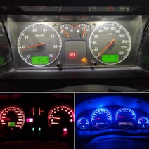 슈퍼 밝은 LED 자동차 보드 계기판 램프 12 V T3 T42 T47 전구 3030SMD 칩 10 개, [05] WHITE, [01] T3