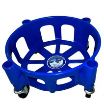 공장 식당 가게 들통 페인트통 운반 바퀴달린 바구니 매장 박스 마트 운반기, 1개