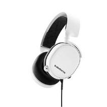 스틸시리즈 Arctis Nova 1P 멀티 시스템 게이밍 헤드셋, 화이트, Arctis 3 콘솔