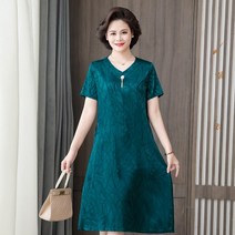 할머니선물 면 하객룩 70대 엄마여름옷 냉감 티셔츠 날씬해보이는 시어머니환갑선물 5060대 엄마여름옷 할머니원피스 결혼식 60대 엄마여름옷원피스