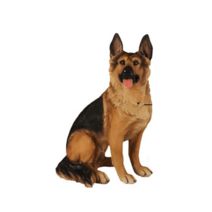 셰퍼트 모형 개동상 소품 조형물 개모형 현관 거실, D모델/높이 89CM