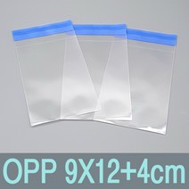 OPP봉투 9X12+4cm (200매)