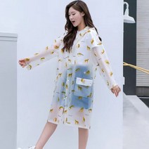 WUYUN 여성레인코트 성인우비 여성우비 D659585