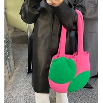 패딩토트백 퀼팅 가벼운 누빔 크로스 백 패션 디자인 여성 어깨 가방 스티치 대비 색 숙녀 대형 캐주얼 여성 소녀 누비 이불 핸드