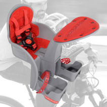 위라이드 자전거 유아안장 전방형 세이프프론트, 클래식 레드 기본형, 1개