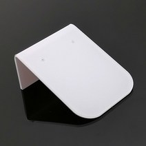[2set] 마징가케이스 마징가 레고 피규어 진열장 케이스 아크릴 보석 주최자 스토리지 귀걸이 세트 여성 귀, 04 white B
