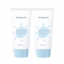 편강율 키즈 촉촉 선크림 SPF50+ PA++++ 75ml (2개입), 단품