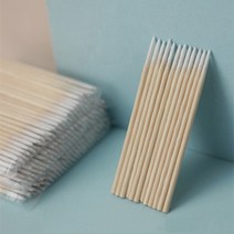 마이크로면봉 이쑤시개면봉 네일 속눈썹 정밀 면봉 1봉지100개입, 1봉지 100개입